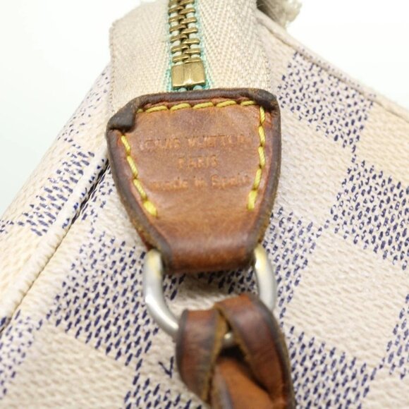 LOUIS VUITTON Damier Azur Pochette Accessoires Pouch - Picture 12 of 16